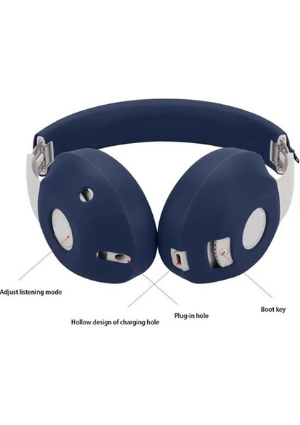 Beats Studio Pro Kulak Yastığı + Saç Bandı Kılıf Seti Bej (Yurt Dışından)