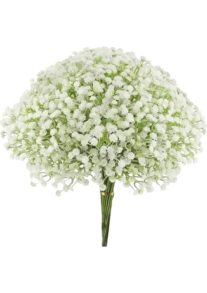 30 Adet Yapay Bebek Nefesi Çiçekleri Gerçek Dokunuş Gypsophila Düğün Gelin Nişan Ev Süsleme Oda Dekorasyonu Uygunrenk:beyaz (Yurt Dışından)