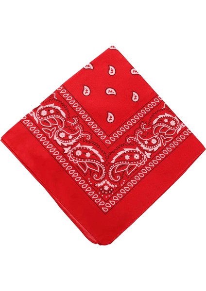 Hip Hop Bandana Eşarp Çocuklar Punk Square Bandanas Mezar Moda Bohemian Baş Eşarp Kafa Bantları Saç AccessoriescolorSiyah (Yurt Dışından)