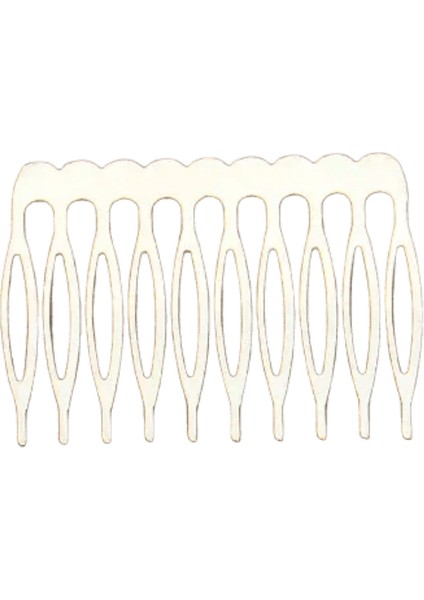 10PCS/LOT Rodyum/bronz Altın Gelin Saçkoplar Kaçak Taraklar Düğün Saç Pimleri Pelo Alambre Cazibe 10TEETH Rhodium (Yurt Dışından)