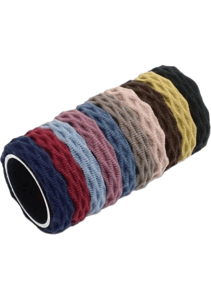 10/20/set Kore Temel Elastik Saç Bantları Yüksek Elastik Saç Bandı Ipi Başlık Başlık Moda 10PCS 6 (Yurt Dışından)