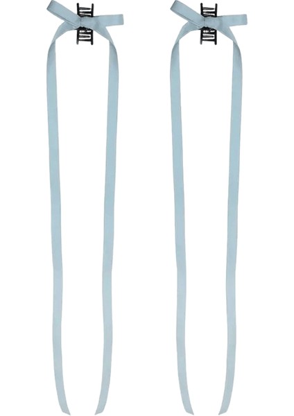 Güzel Küçük Şerit Saç Pençe Klipleri Çocuklar Çocuk Çocuk Bale Saçkop Head Bandı Hediye Partisi Tatil Mavi/boyut4pcs (Yurt Dışından)