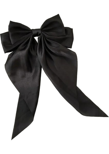 Bowknot Ettes Yay Şerit Saç Klipsleri Katı Leke At Kuyruğu Klips Kafa Bandı Başlık Hediyesi 1-Gökyüzü Mavi (Yurt Dışından)