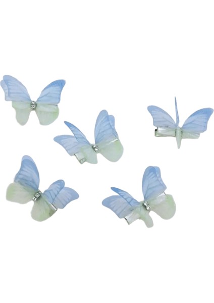 5pcs Yeni Sevimli Prenses Örgü Çift Katmanlı Güzel Saç Tokaları Çocuk Başlık Saç Sapı Saç Klipleri 3 (Yurt Dışından)