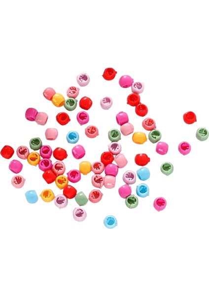 40/50PCS Girs Sevimlili Çiçek Yıldızı Taç Küçük Saç Pençe Güzel Saç Dekorasyon Pençe Klipsleri Çocuklar Tatlı 9/boyut40PCS (Yurt Dışından)