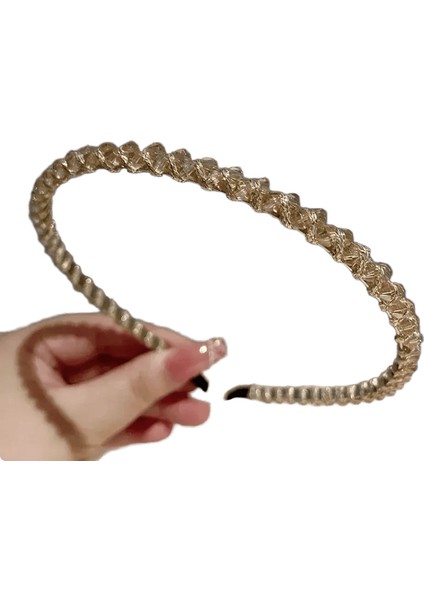 Moda Kristal Çerçeve Başlık Kafa Bant Vintage Saç Bantları Saç Bandı Çember Düğün Saç (Yurt Dışından)