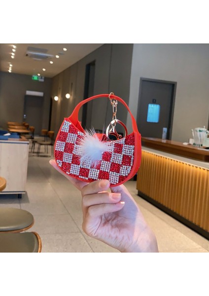 Eyer Mini Taşınabilir Anahtarlık Kolye Bozuk Para Cüzdanı (Yurt Dışından)