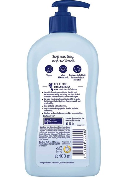 Yenidoğan Sensitive Bebek Yıkama Jeli 400 ml