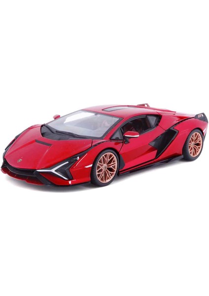 1:24 Lamborghini Sian Fkp 37 Model Araba - Kırmızı