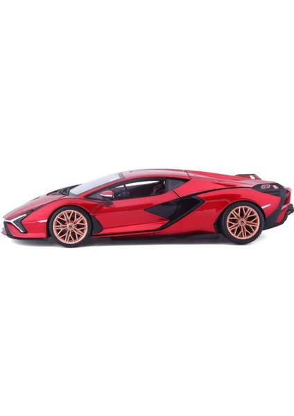 1:24 Lamborghini Sian Fkp 37 Model Araba - Kırmızı