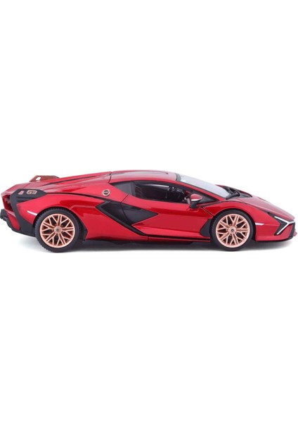 1:24 Lamborghini Sian Fkp 37 Model Araba - Kırmızı
