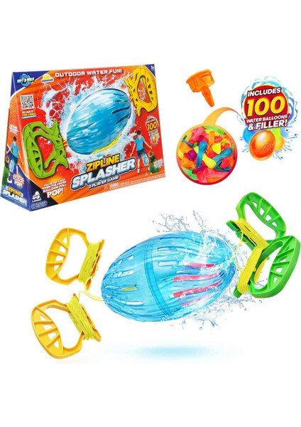 Zipline Balon Su Oyunu