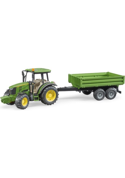 John Deere 5115M Traktör Ve Römork - BR02108