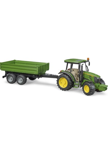 John Deere 5115M Traktör Ve Römork - BR02108