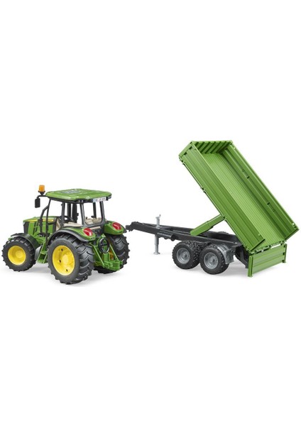 John Deere 5115M Traktör Ve Römork - BR02108