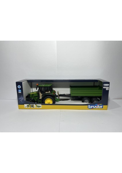 John Deere 5115M Traktör Ve Römork - BR02108