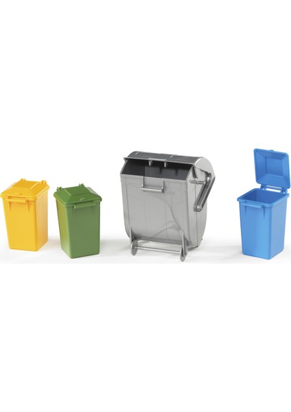 Çöp Konteyniri Seti (1 Büyük, 3 Küçük) BR02607