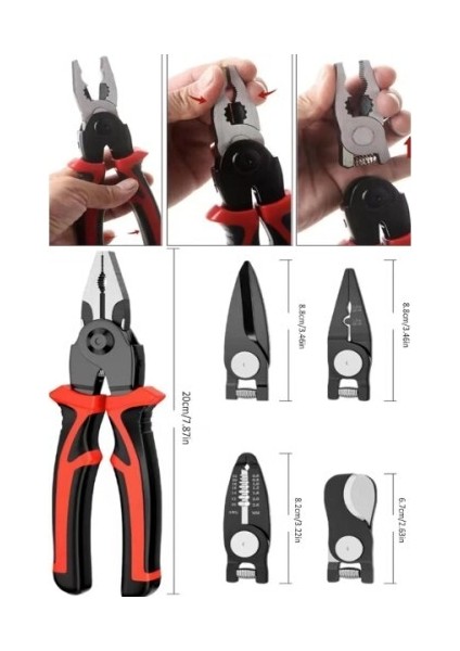 5 Başlıklı Pense Seti