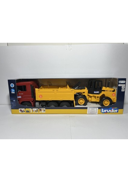 MAN Damperli Kamyon ve FR130 Kepçe BR02752