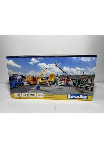 MAN Vinçli Kamyon Sarı BR02754