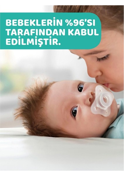 PhysioForma Mini Soft 2'li Emzik 0-2 Ay Kız