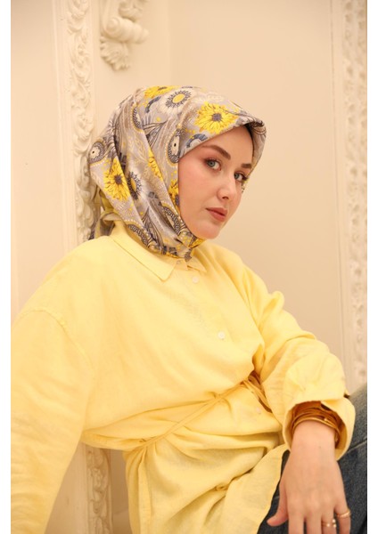 Twill Ipek Eşarp 11463-11