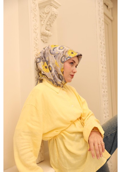 Twill Ipek Eşarp 11463-11
