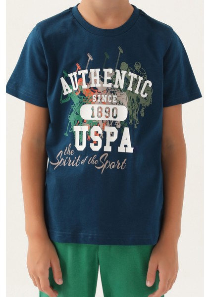 Erkek Çocuk Indigo Pijama Takım 50315330-VR028 indirimleri