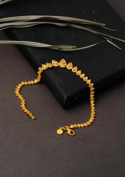 Su Damlası 22 Ayar Sarı Altın Bileklik fiyatları