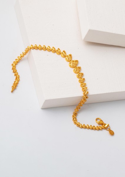 Su Damlası 22 Ayar Sarı Altın Bileklik fırsatları