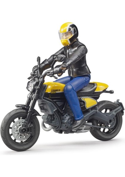 Ducatı F. Throttle Motorsiklet ve Sürücü BR63053
