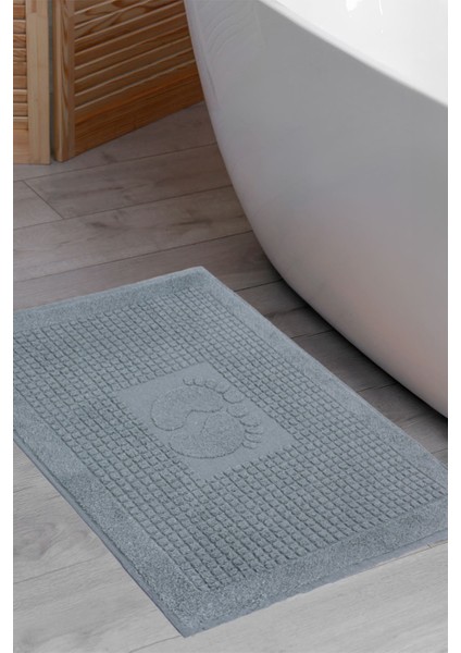 Banyo Kareli Ayak Desenli Pamuk Ayak Havlusu 50 x 70 cm fiyatları