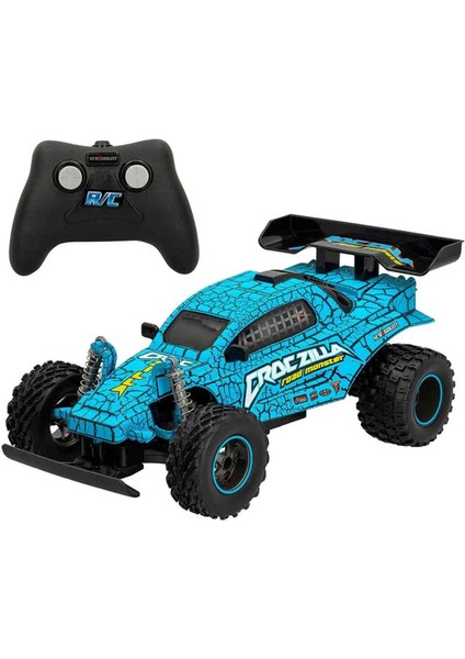 1:16 Croc-Zilla Uzaktan Kumandalı Araba - Mavi