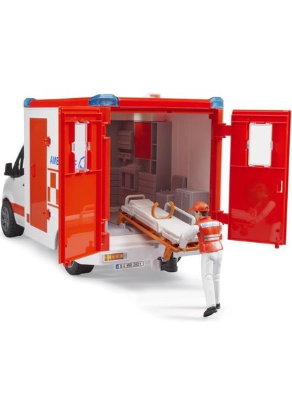 Mercedes Benz Sprinter Sirenli Ambulans ve Ekibi BR02676 indirimleri