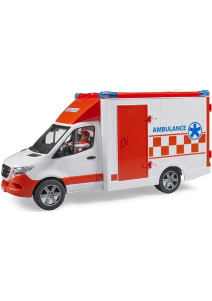 Mercedes Benz Sprinter Sirenli Ambulans ve Ekibi BR02676