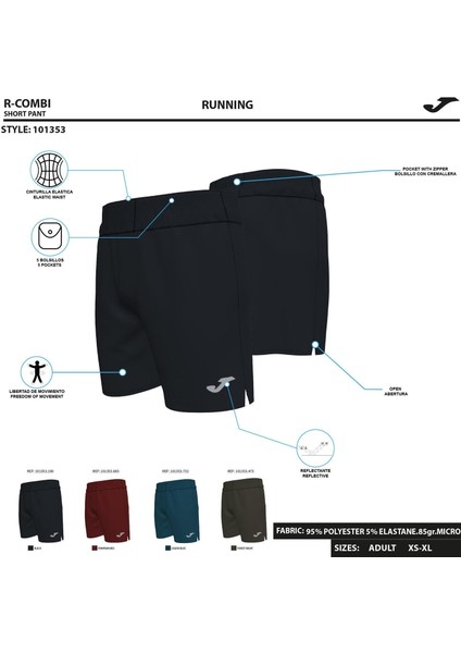 R-Combi Erkek Koşu Şortu fiyatları