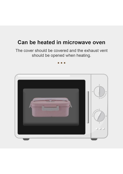 Taşınabilir Yemek Kutusu Sızıntısız Mikrodalga Isıtmalı (Yurt Dışından) indirimleri