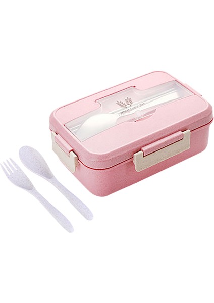 3'lü Buğday Samanı Yemek Kutusu Seti 3 Bölmeli Sızıntıya Dalı Mikrodalga Fırınında Kullanılabilir Yiyecek Kutuları (Yurt Dışından)