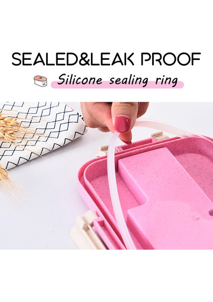 3'lü Buğday Samanı Yemek Kutusu Seti 3 Bölmeli Sızıntıya Dalı Mikrodalga Fırınında Kullanılabilir Yiyecek Kutuları (Yurt Dışından) modelleri