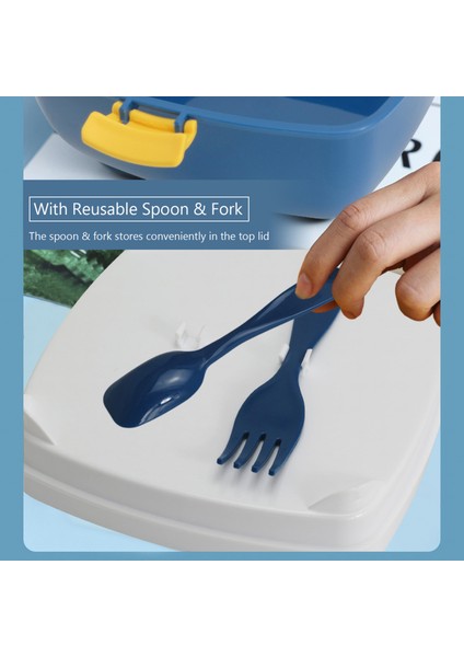 4 Bölmeli Salata Öğle Yemeği Kabı Çift Katlı Yemek Depolayıcı (Yurt Dışından) modelleri