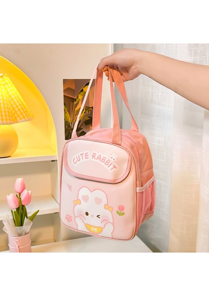 Sevimli Taşınabilir Alüminyum Folyo Yemek Kutusu Bej Süt Çayı Ayısı (Yurt Dışından) indirimleri