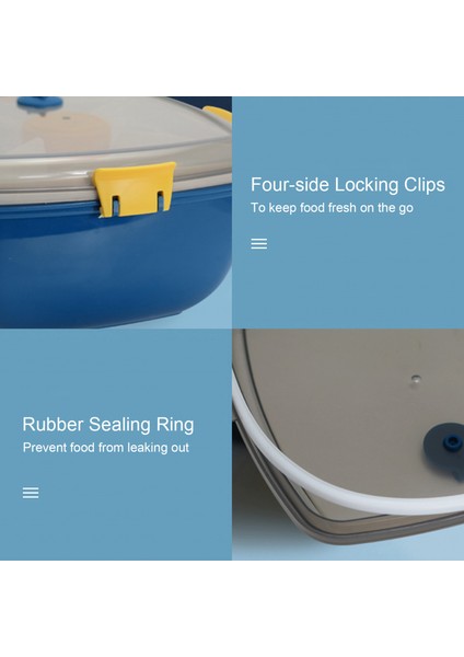 4 Bölmeli Salata Öğle Yemeği Kabı Iki Katlı Yemek Saklama Kapı (Yurt Dışından) indirimleri