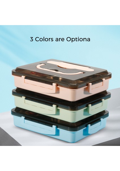 Paslanmaz Çelik 5 Bölmeli Sızıntısız Yemek Kutusu (Yurt Dışından) indirimleri