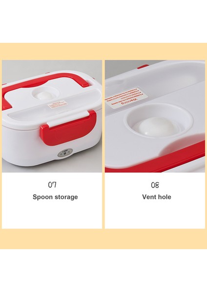 Elektrikli Isıtmalı Yemek Kutusu Iki - In - Bir Paslanmaz Çelik (Yurt Dışından) fırsatları