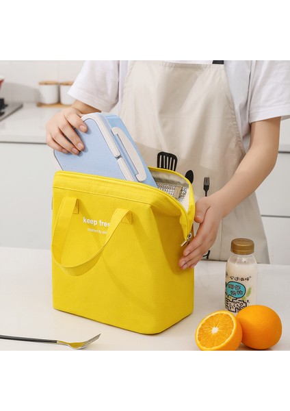 Çelik Çerçeveli Büyük Kapasiteli Isınmalı Yeşil Bento Çantası (Yurt Dışından) modelleri