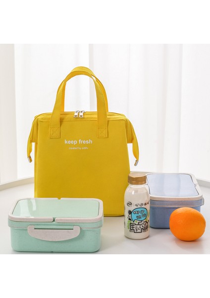 Çelik Çerçeveli Büyük Kapasiteli Isınmalı Yeşil Bento Çantası (Yurt Dışından) indirimleri