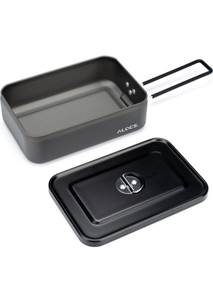 Kamp ve Yürüyüş Için Dışa Doğru Alüminyum Çelik Yemek Kutusu (Yurt Dışından)