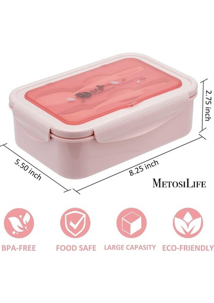 Çocuklar Için Dalı ve Gıda Güvenli Bento Yemek Kutusu (Yurt Dışından) fiyatları