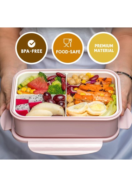 Çocuklar Için Dalı ve Gıda Güvenli Bento Yemek Kutusu (Yurt Dışından) fırsatları