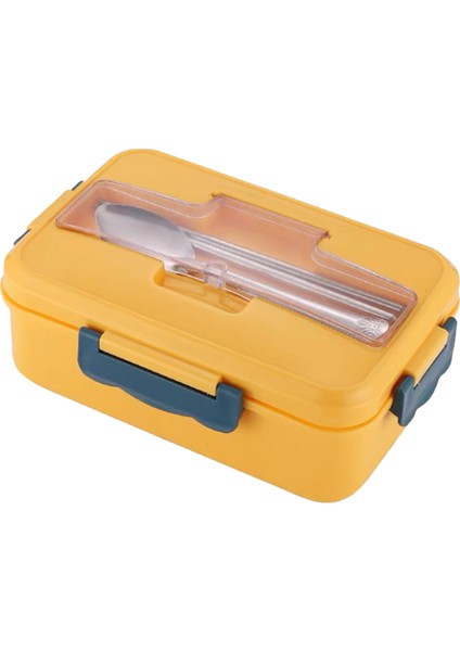 Sızıntıya Dalı 3 Bölmeli Bento Kutusu, Mikrodalga ve Bulaşık Makinesine Uygun (Yurt Dışından)